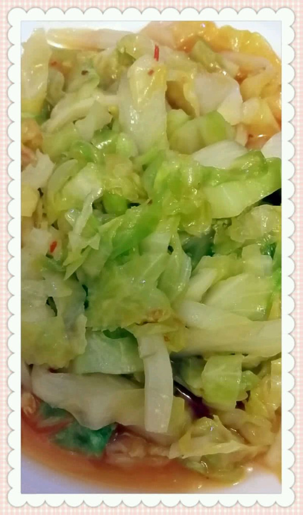 泰式甘蓝菜的做法