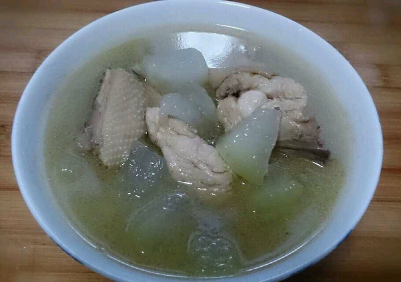 鸡肉冬瓜汤(又名:洗白白泡澡澡)