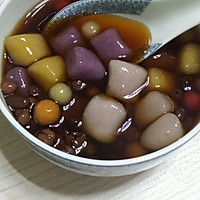 红豆芋圆汤