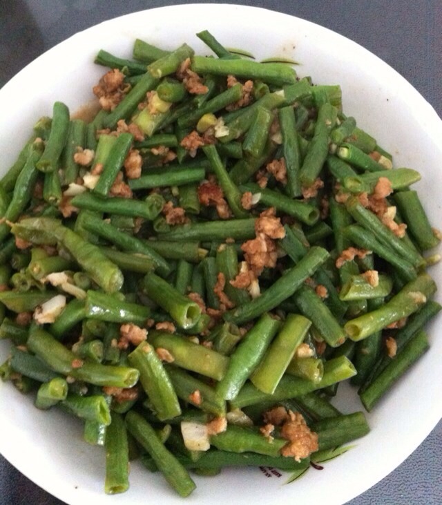 肉沫豇豆