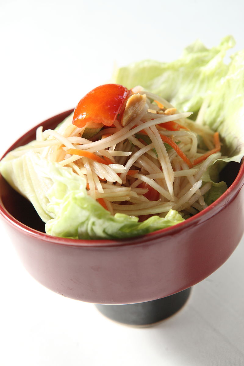木瓜海鲜炒饭_海鲜炒饭_腊肉炒饭(4)