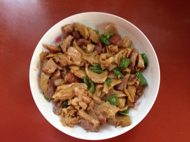 面筋炒肉