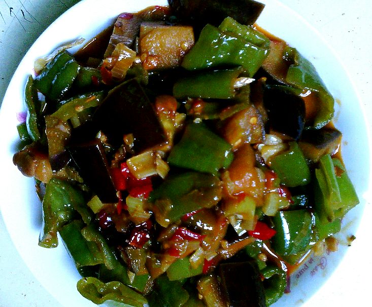 油焖茄子