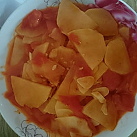 土豆炒西红柿