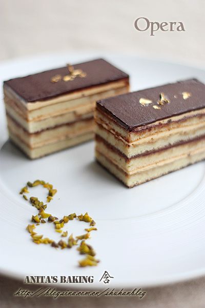 歌剧院蛋糕-欧培拉(Opera Cake)的做法_【图解】歌剧院蛋糕-欧培拉(