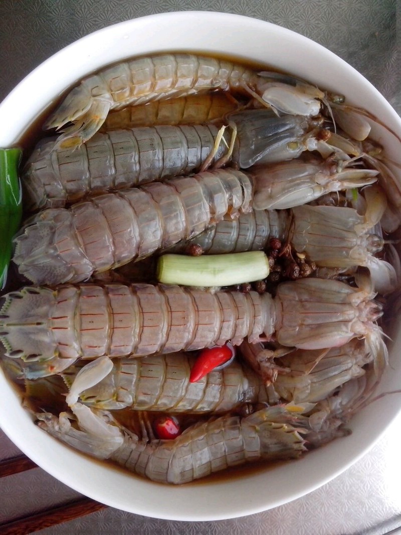 卤虾爬子的做法