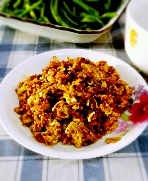 粥饭杀手之大酱炒鸡蛋