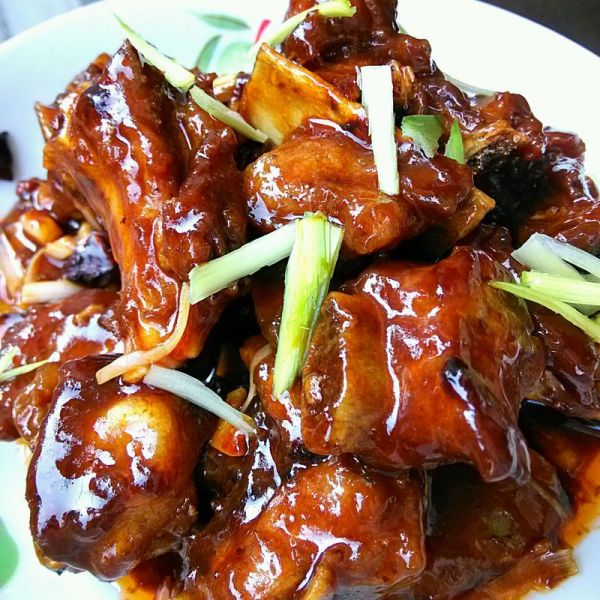 排骨糖醋(牛肉版)家庭家常菜红烧的做法大全图片