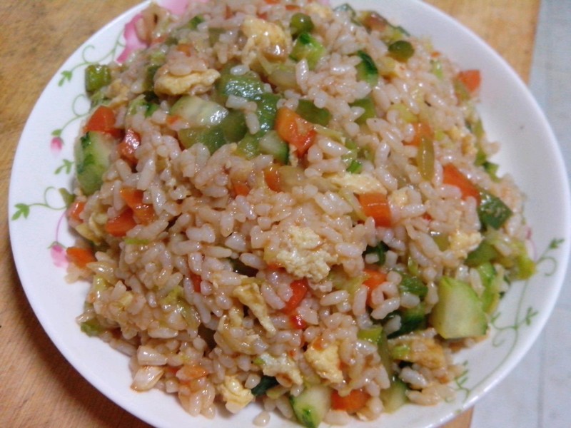 隔夜米饭一大碗 辅料图片