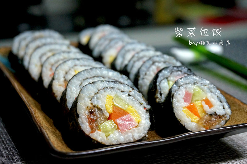 紫菜包饭怎么做_紫菜包饭的做法视频_懒氏小厨房_豆果