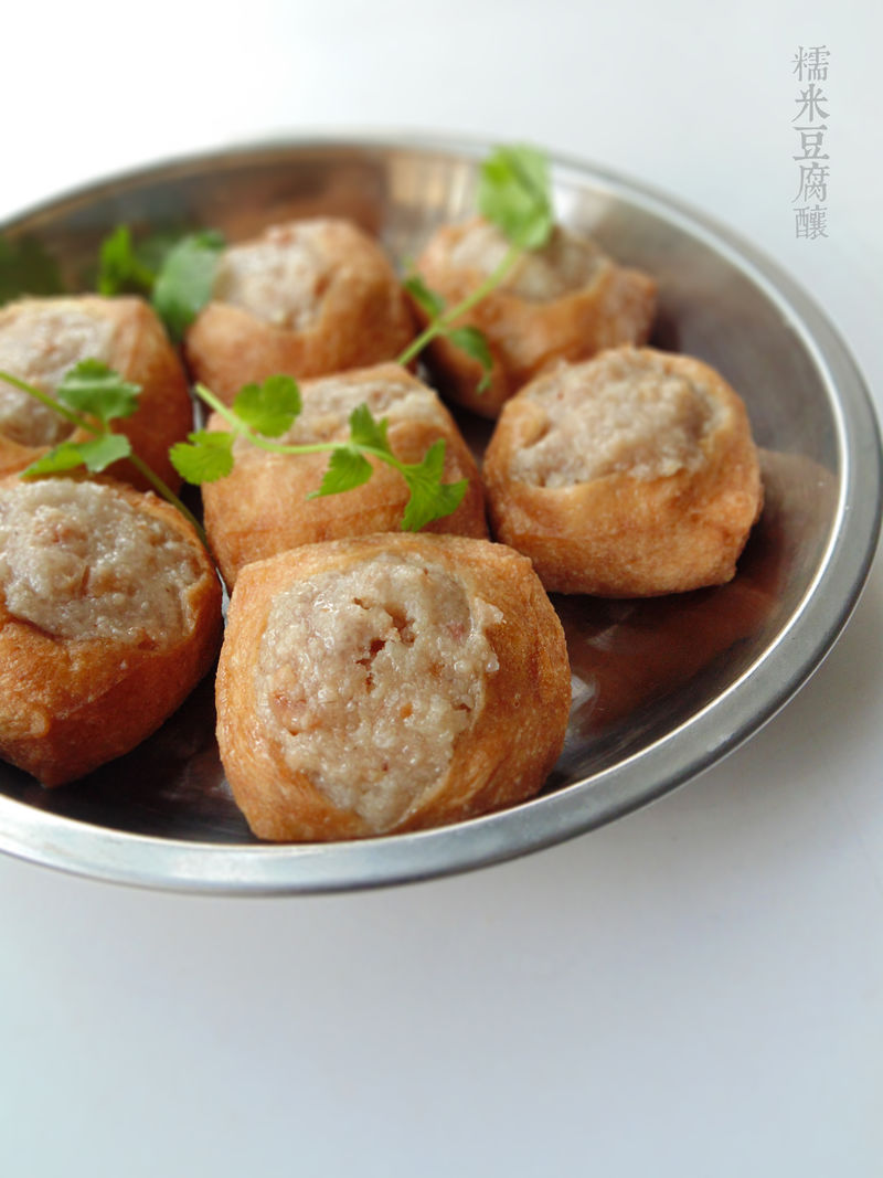 糯米豆腐酿的做法