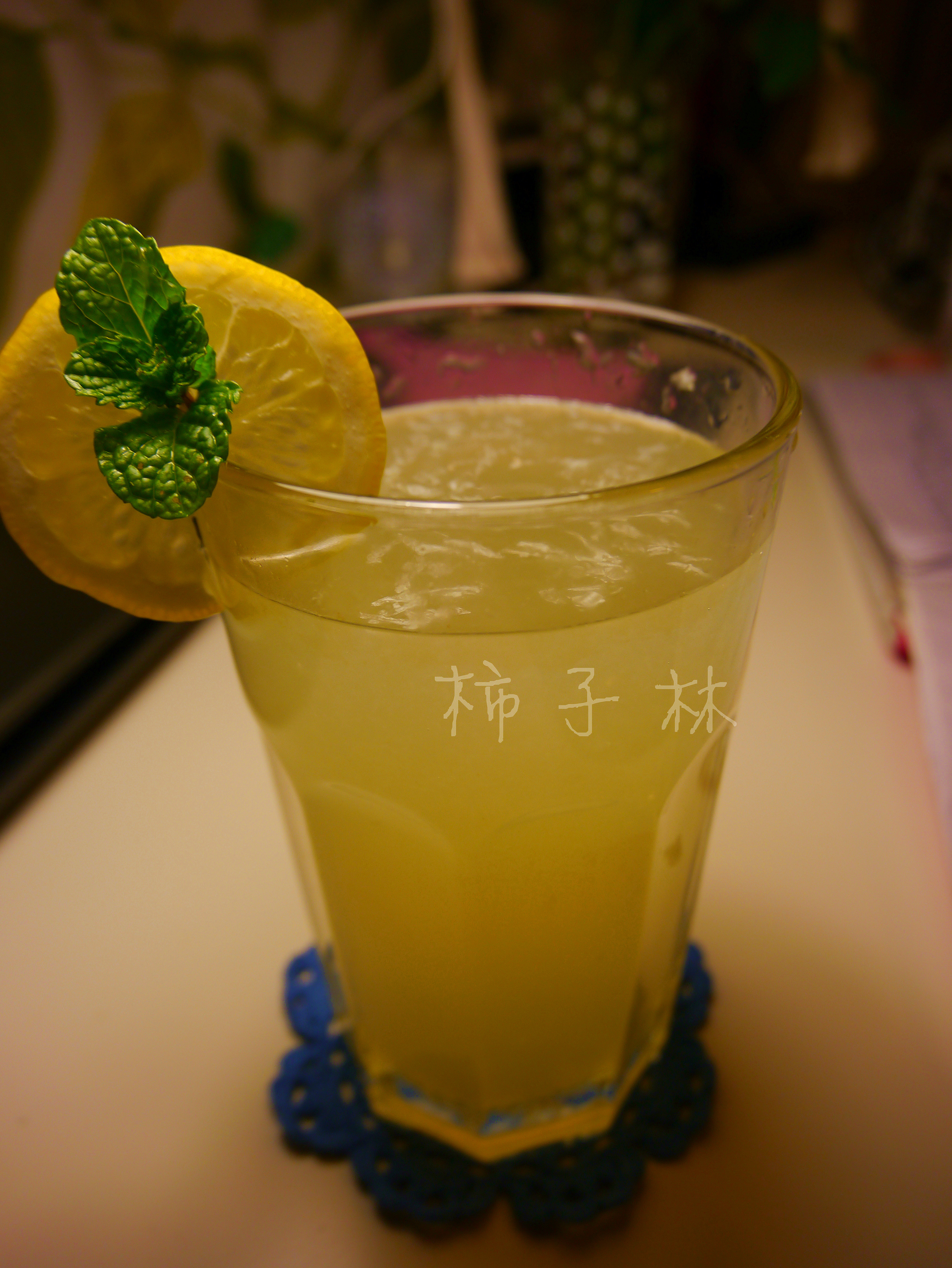 自制柠檬果汁 lemon nade