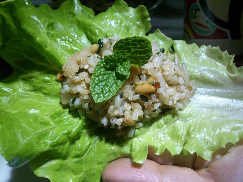 生菜包饭