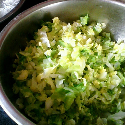 大头菜(甘兰)素馅包子的做法_【图解】大头菜(甘兰)素