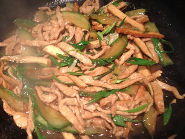 香干肉丝