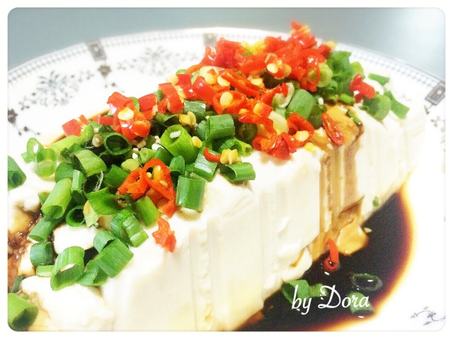 凉拌豆腐的做法