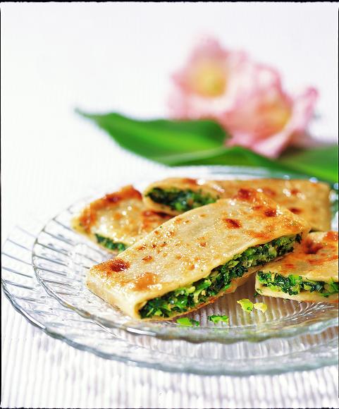 小白菜鸡蛋馅饼