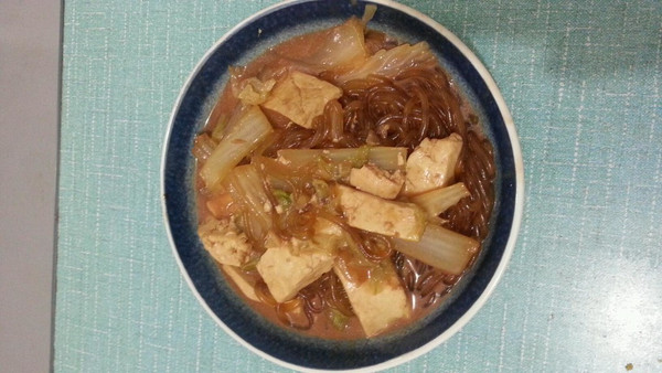 白菜豆腐粉条