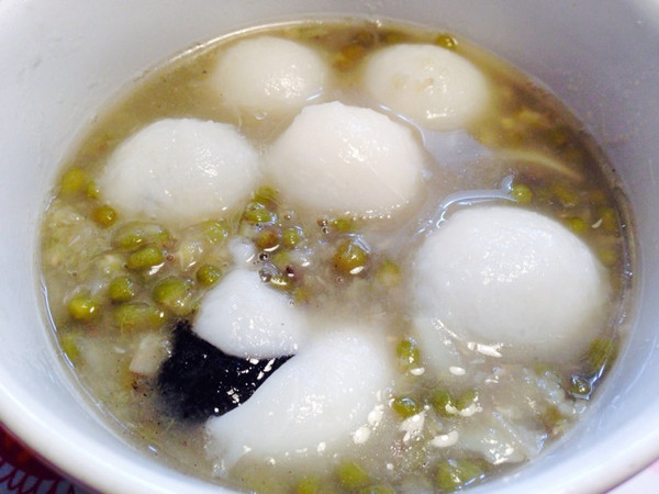 绿豆沙汤圆的做法_【图解】绿豆沙汤圆怎么做好吃_绿豆沙汤圆_家常做