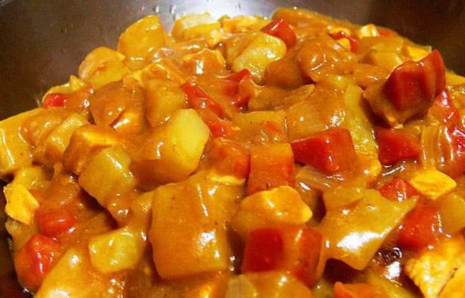 咖喱鸡饭的做法