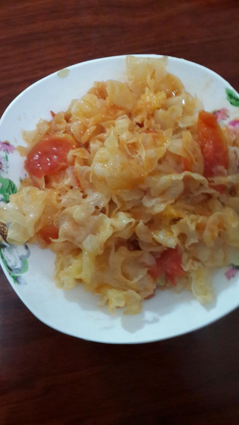 快手炒白木耳的做法步骤