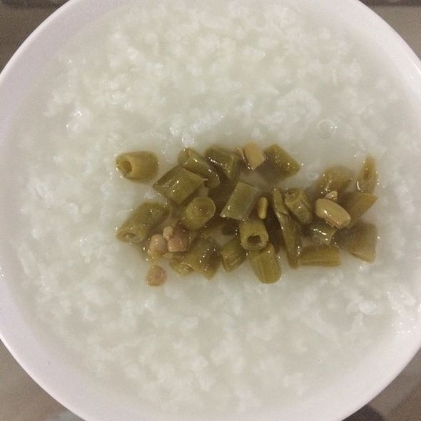 酸豆角白粥