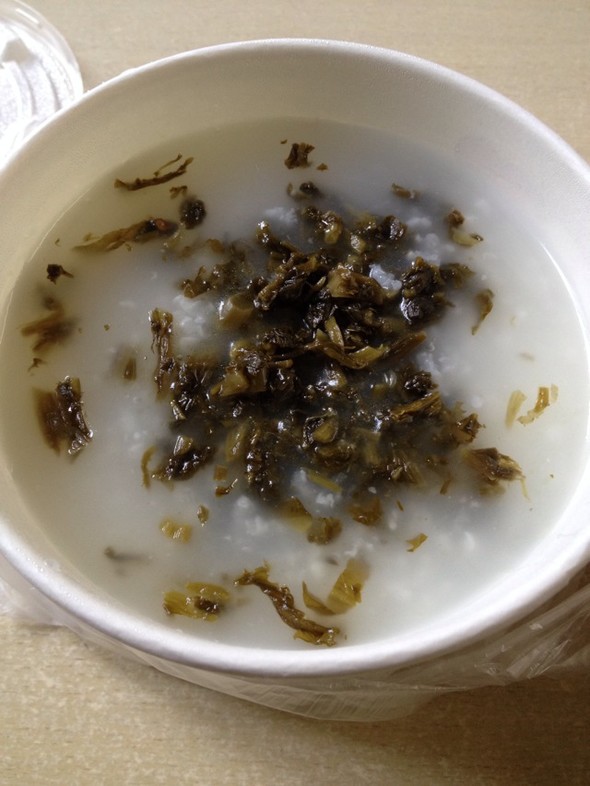 白粥小菜