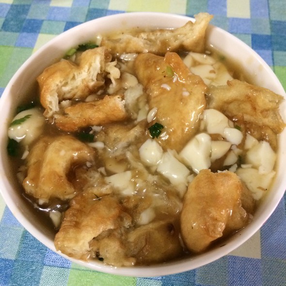 豆腐脑泡油条