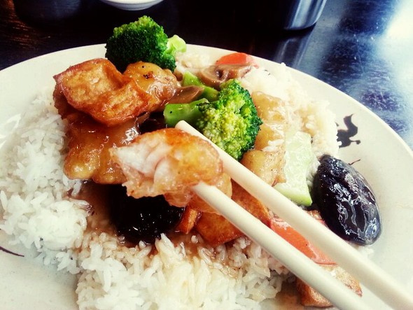 斑斓豆腐饭