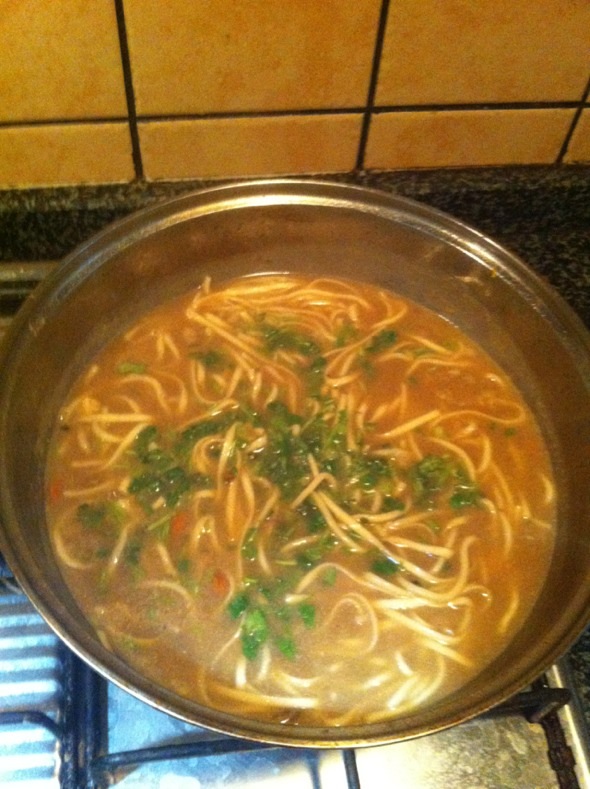 火锅面条