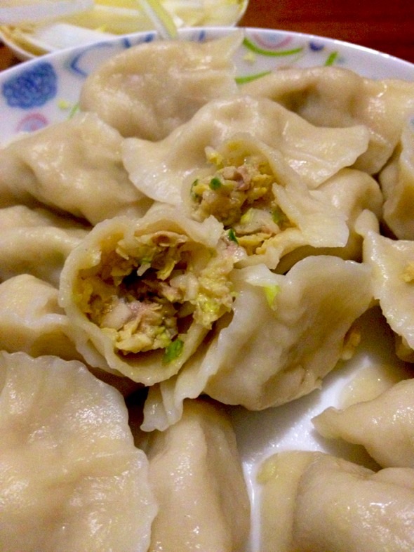 白菜肉水饺