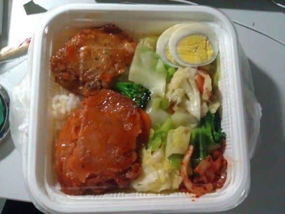 照烧鸡排便当