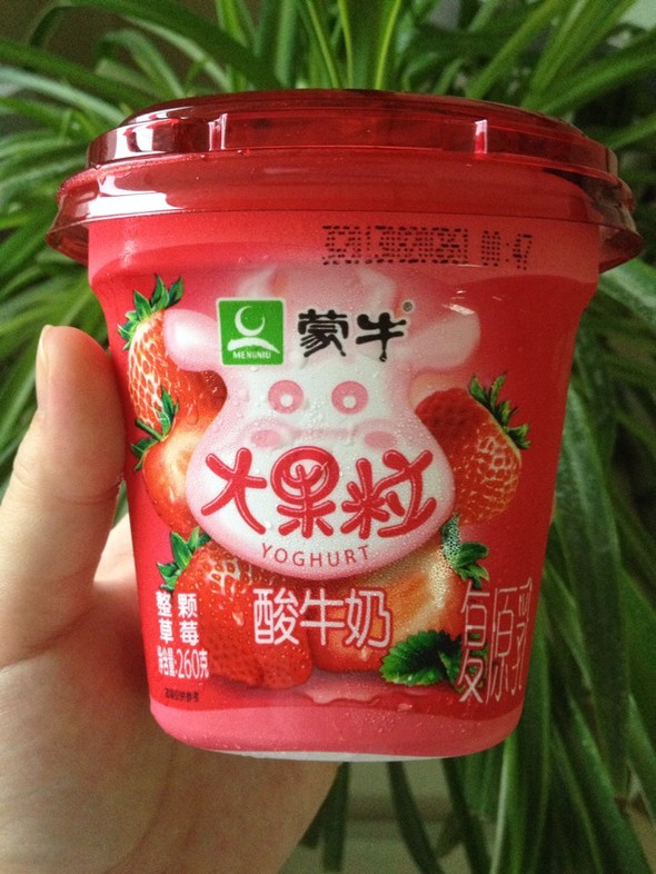 蒙牛大果粒
