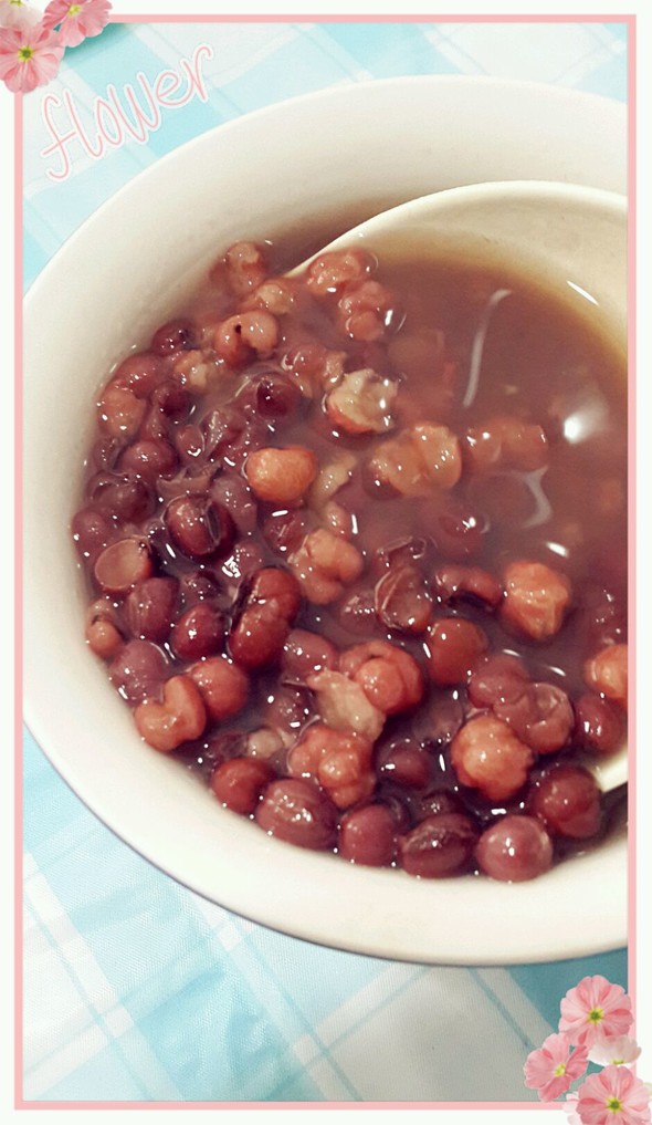 红豆薏米糖水