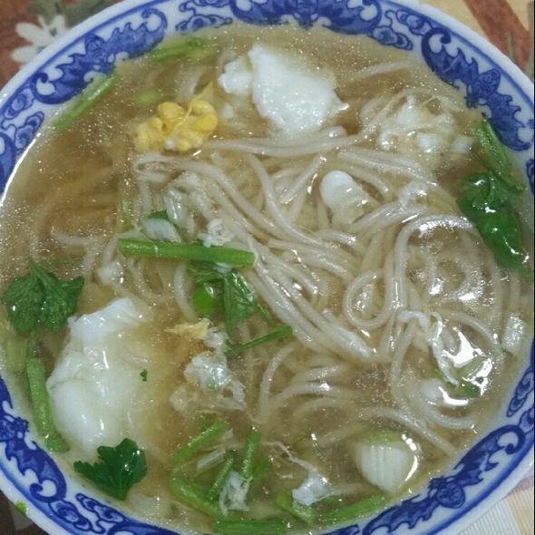 骨头汤鸡蛋面