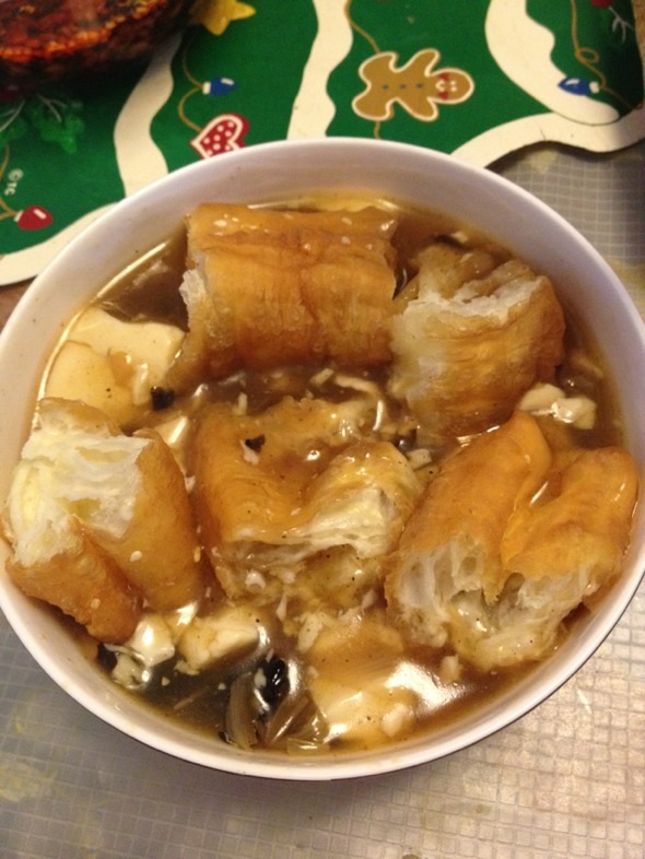 放心油条泡放心豆腐脑