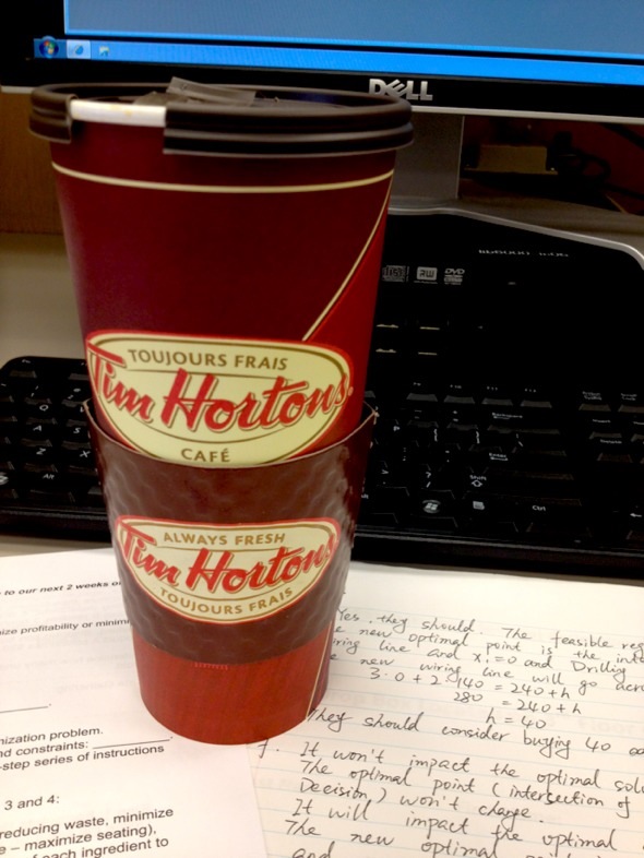 tim hortons coffee xl