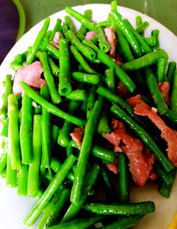 豆角肉丝