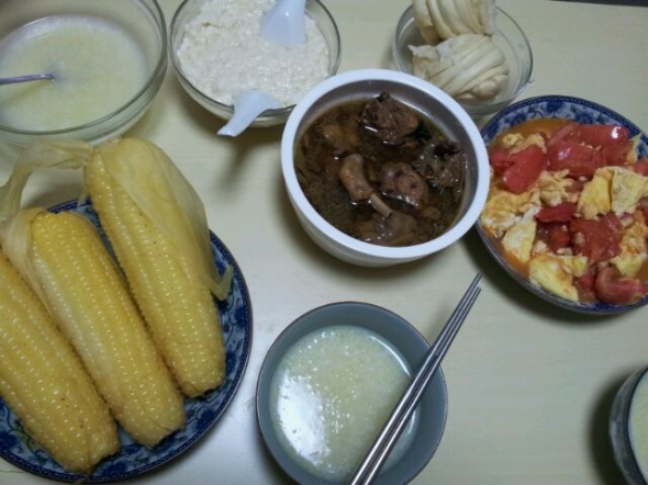 清淡晚餐
