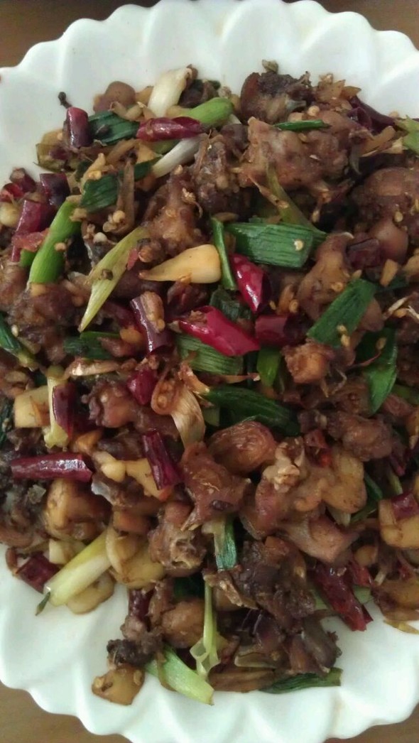 爆炒兔肉
