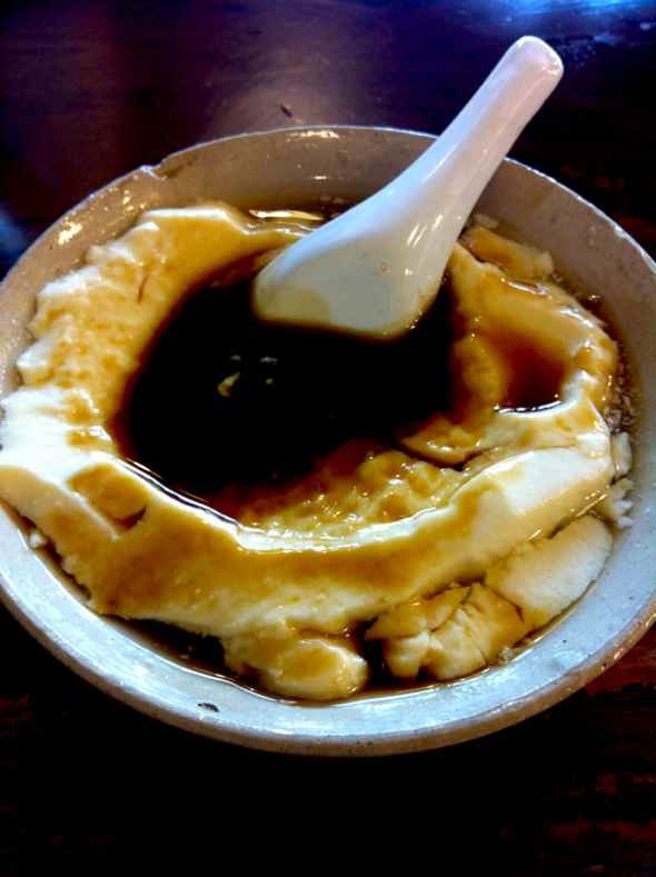 红糖豆花