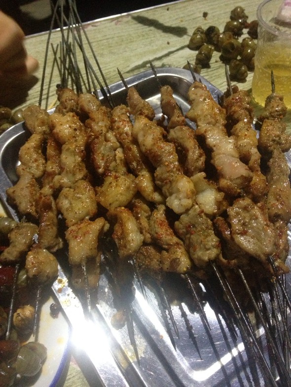 羊肉串,真羊肉,小尾寒羊