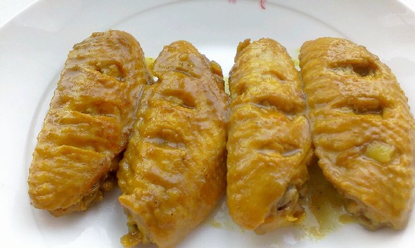 咖喱鸡翅
