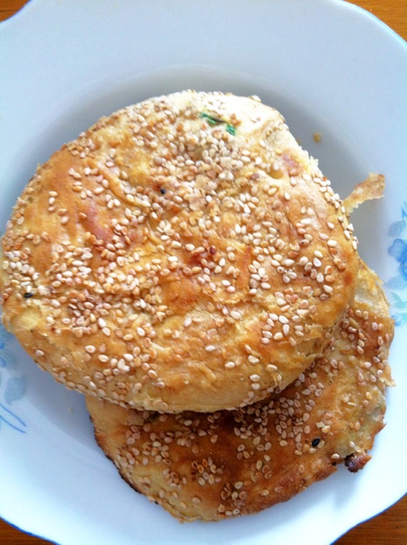 起酥烧饼(用传统的炉烘制)