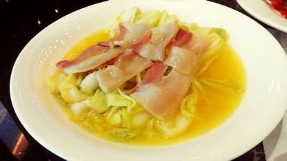咸肉娃娃菜