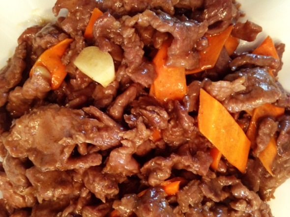 蚝油牛肉
