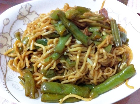 豆角焖面
