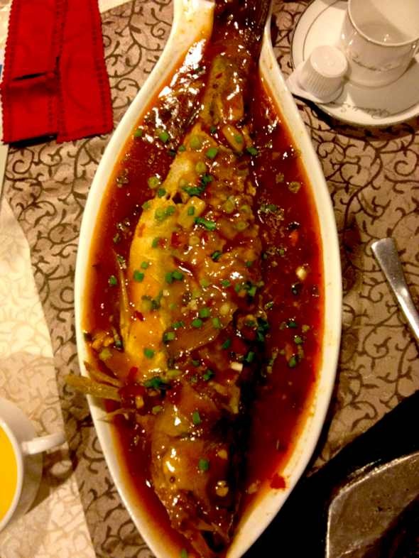 红烧鲈鱼