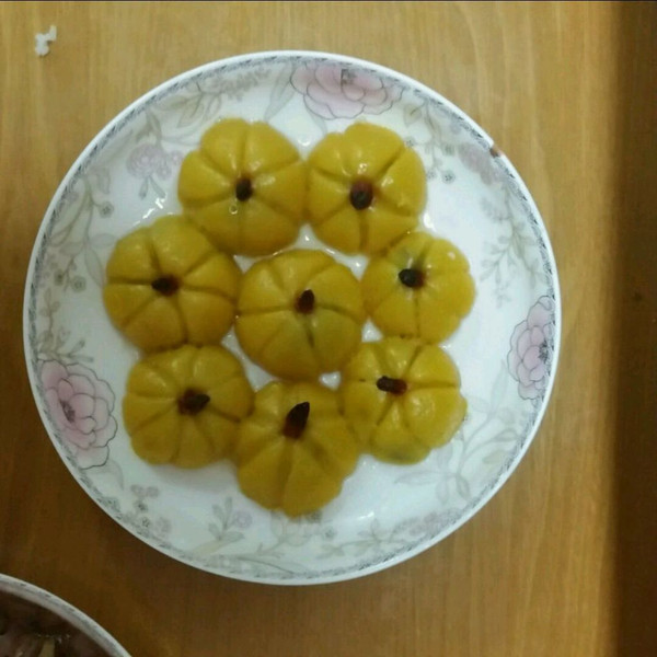 柠檬雨rita的健康小点心:南瓜做的南瓜饼～做法的学习