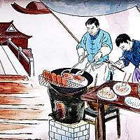 街边美食·灯盏糕